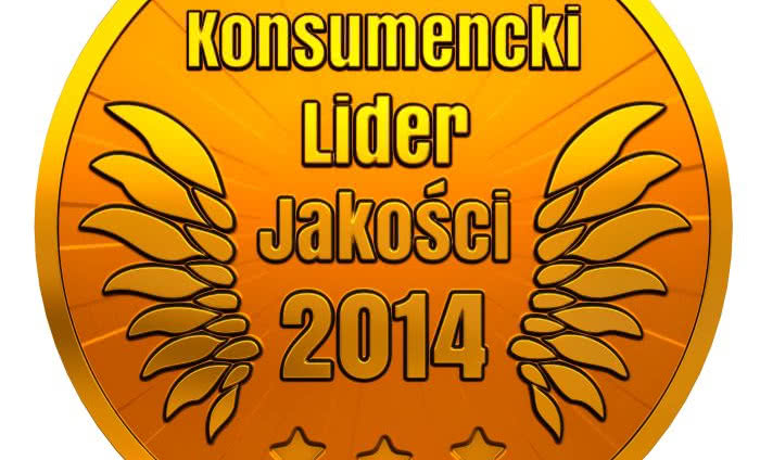 Godło Konsumencki Lider Jakości 2014 dla firmy Röben