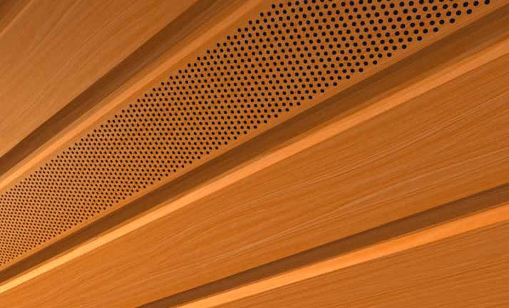 Podbitka z blachy trapezowej TP-7 lub TP-7P (perforowanej)