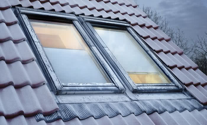Ciepłe poddasze zimą